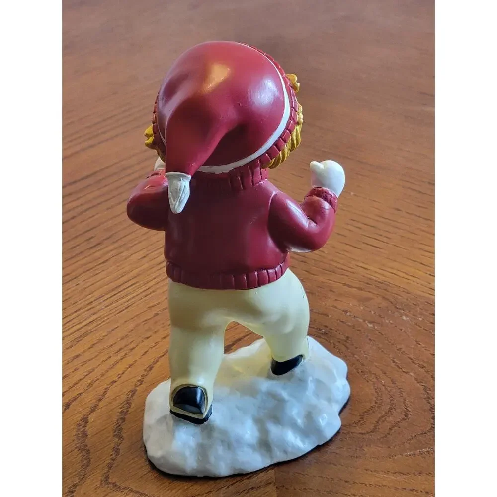 Campbell's Winter Fun Vintage 1997 Danbury Mint Campbell Kids Resin‎ Figurine
